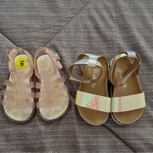 Gently used toddler sandals still in perfect condition worn probably twice